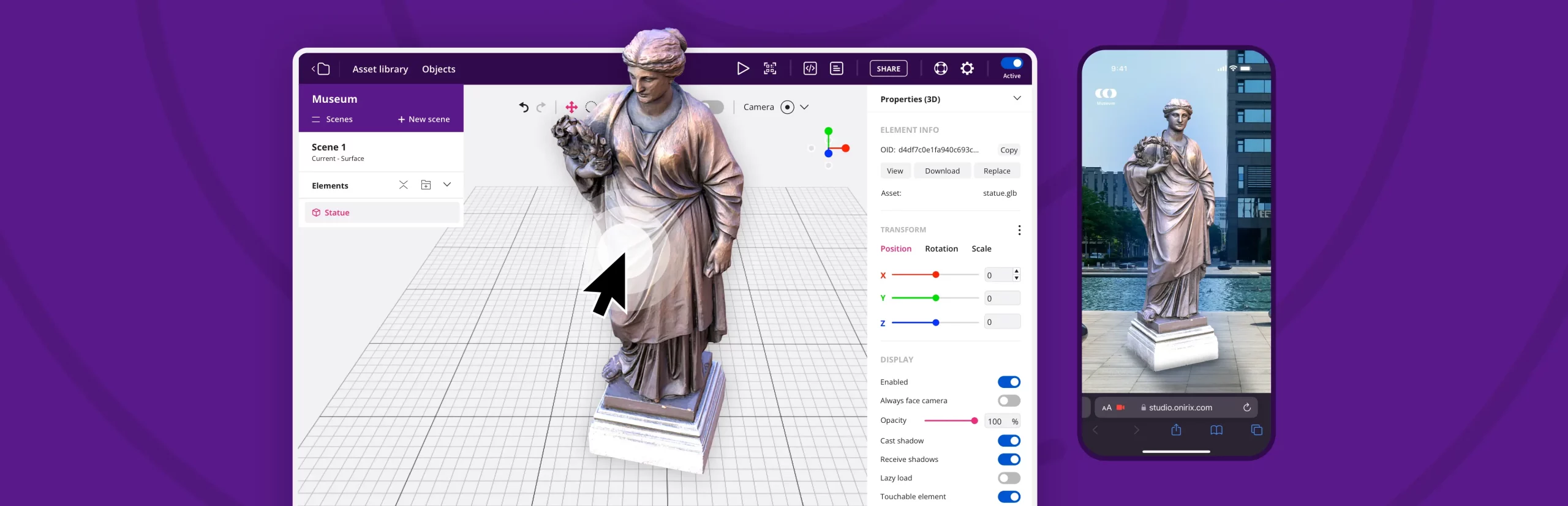 Onirix compared to 8thWall as a flexible WebAR solution for agencies
